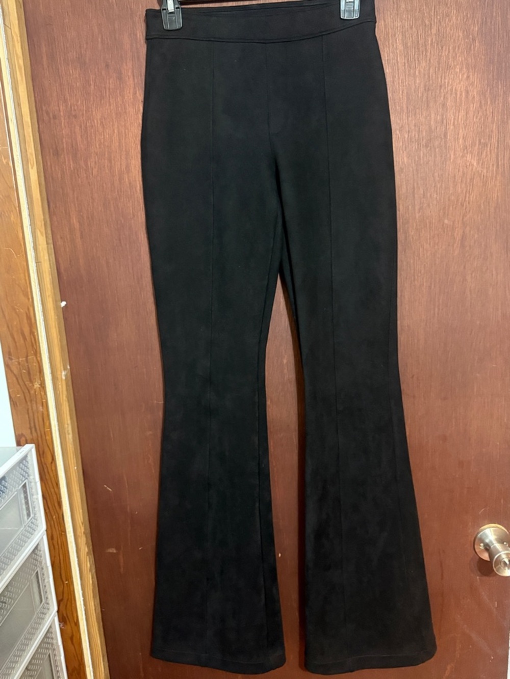 SPANX Black Ponte Flare Pants